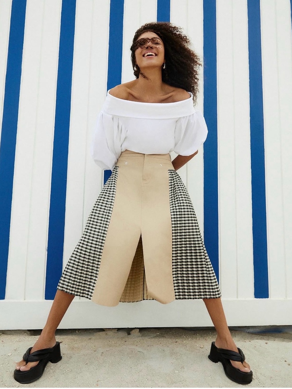 Tanya Taylor Decland Midi Skirt Size 2
